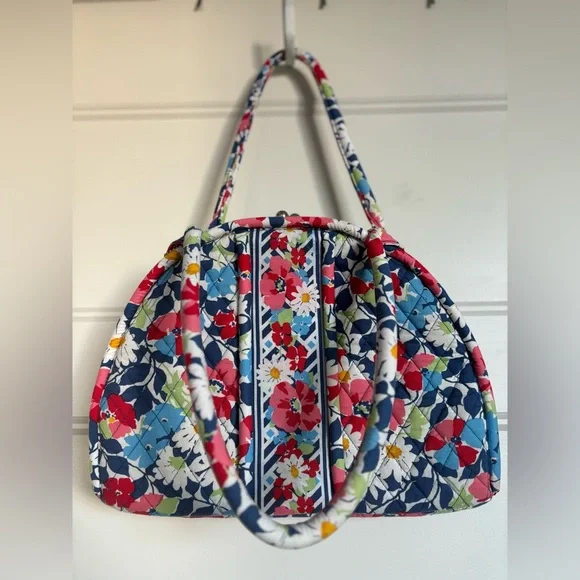 Farm Rio Style VERA BRADLEY SUMMER COTTAGE Eloise shoulder bag - Picture 3 of 8